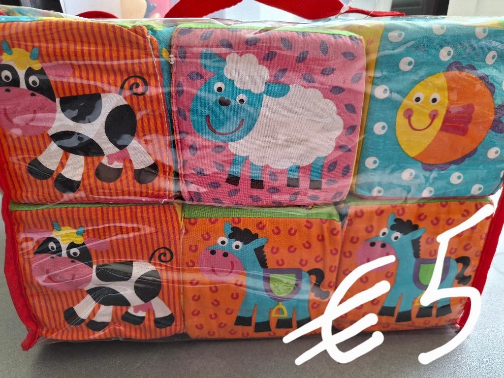 Zachte blokken - dieren, Ophalen, Gebruikt