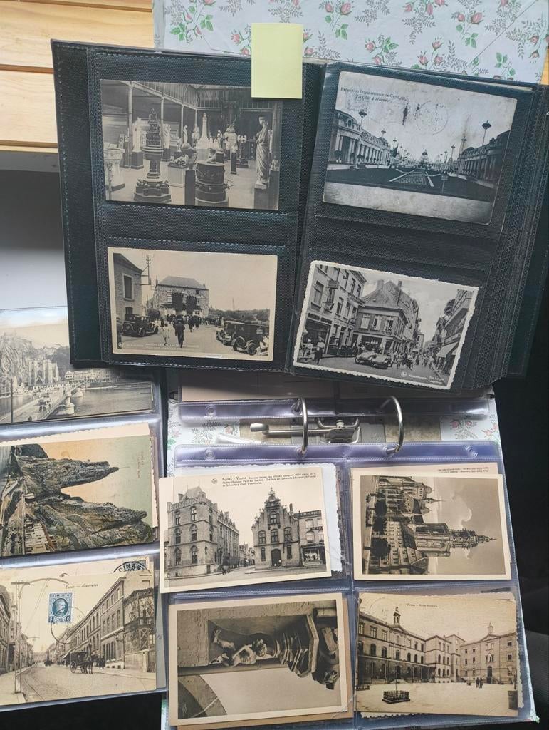 Historische ansichtkaarten Belgische steden (diverse), Verzamelen, Ophalen