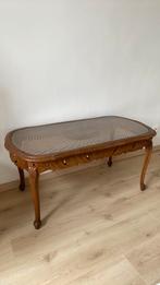 Vintage Chippendale salontafel in rotan, Ophalen