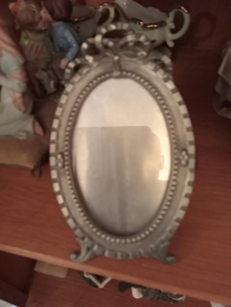 Cadre photo en métal antique, Enlèvement ou Envoi