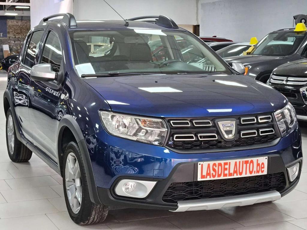 Dacia SANDERO Stepway 0.9 TCe Auto Clim Gps Blue Sensors CAM, Auto's, Automaat, 898 cc, Stof, Gebruikt