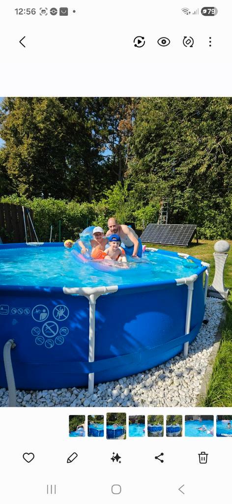 Piscine tubulaire, Tuin en Terras, Zwembaden, Gebruikt, Opzetzwembad, Minder dan 80 cm, 200 tot 400 cm, 300 cm of meer, Rond, Ophalen