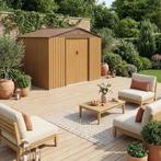 Nieuw bruin tuinhuis Sweeek Ferrain gegalvaniseerd staal, Ophalen, Tuinhuis, Nieuw, Minder dan 200 cm