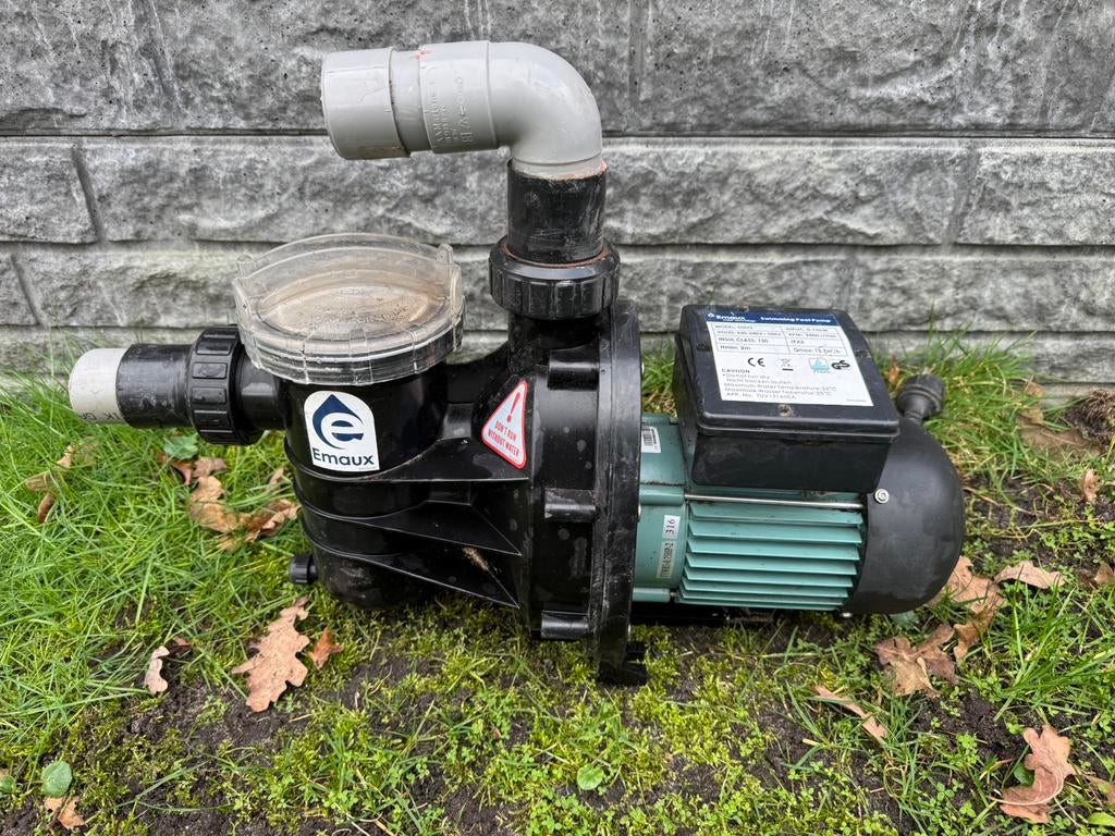 Emaux SS075 Pompe pour piscine/bassin 15,7 m³/h, Jardin & Terrasse, Pompes à eau, Utilisé, Électrique, Enlèvement ou Envoi