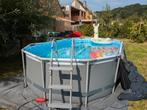Bestway Power Steel ovaal zwembad - 488 x 305 x 107 cm, Tuin en Terras, Ophalen, Ovaal