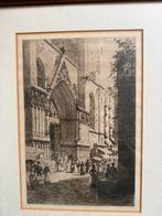 Ets van Axel H Haig, Antiek en Kunst, Kunst | Etsen en Gravures, Ophalen, Ets