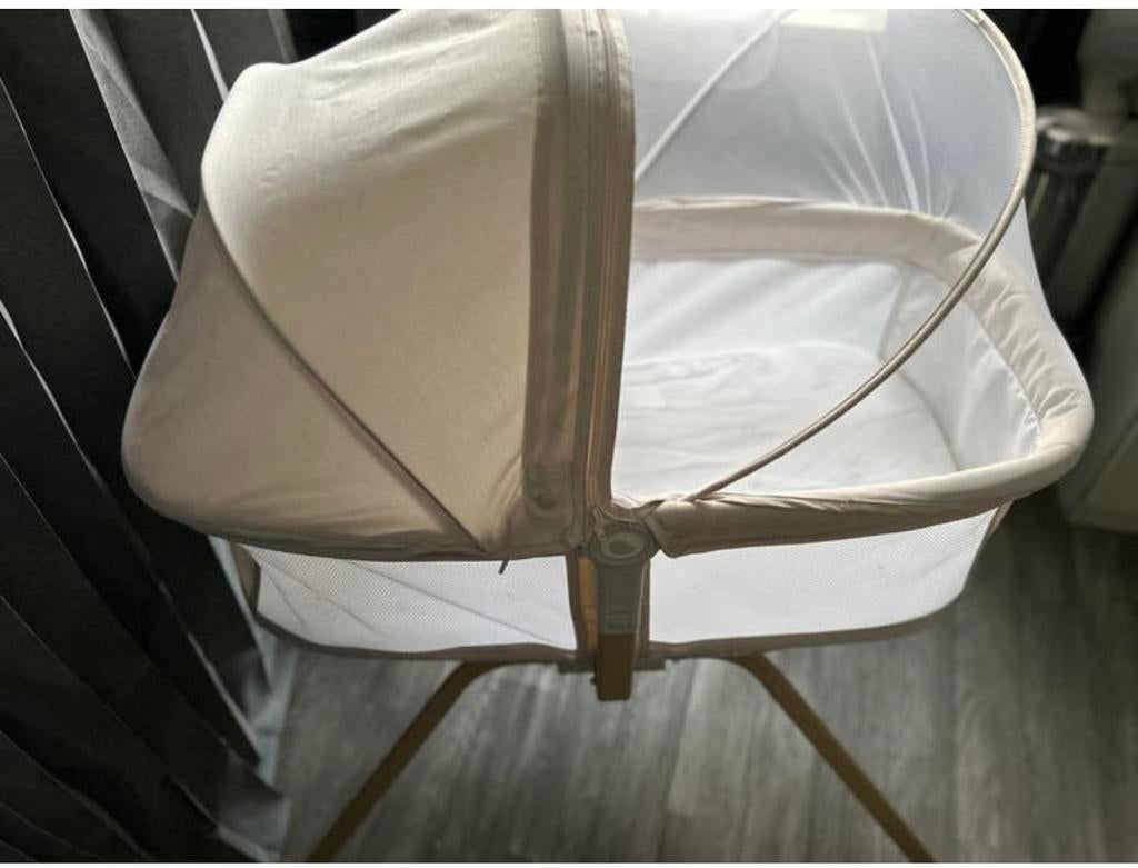 Lot de 3, Lit lionelo à bascule, trotteur, transat, Enlèvement ou Envoi, Utilisé, Berceau