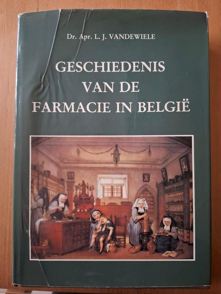 Geschiedenis van de farmacie in Belgie, Boeken, Geschiedenis | Nationaal, Zo goed als nieuw, Ophalen
