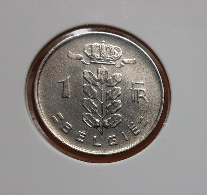 België – 1 frank – 1951 vl. (Ref 076)., Postzegels en Munten, Munten | België, Losse munt, Ophalen of Verzenden
