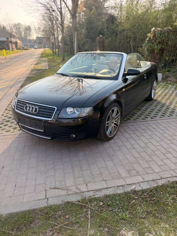 Audi a4 - 2005 - cabriolet, Autos, Audi, Particulier, A4, Intérieur cuir, Cabriolet, Noir, Beige, Enlèvement