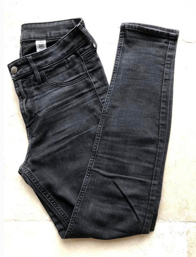 Jeans en denim voor dames, Ophalen, Gedragen, Zwart