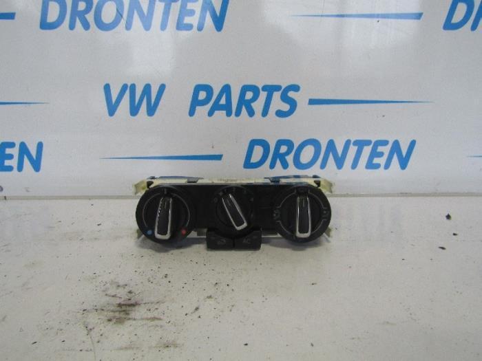 Kachel Bedieningspaneel van een Volkswagen Polo, Auto-onderdelen, Dashboard en Schakelaars, Volkswagen, Gebruikt, 3 maanden garantie