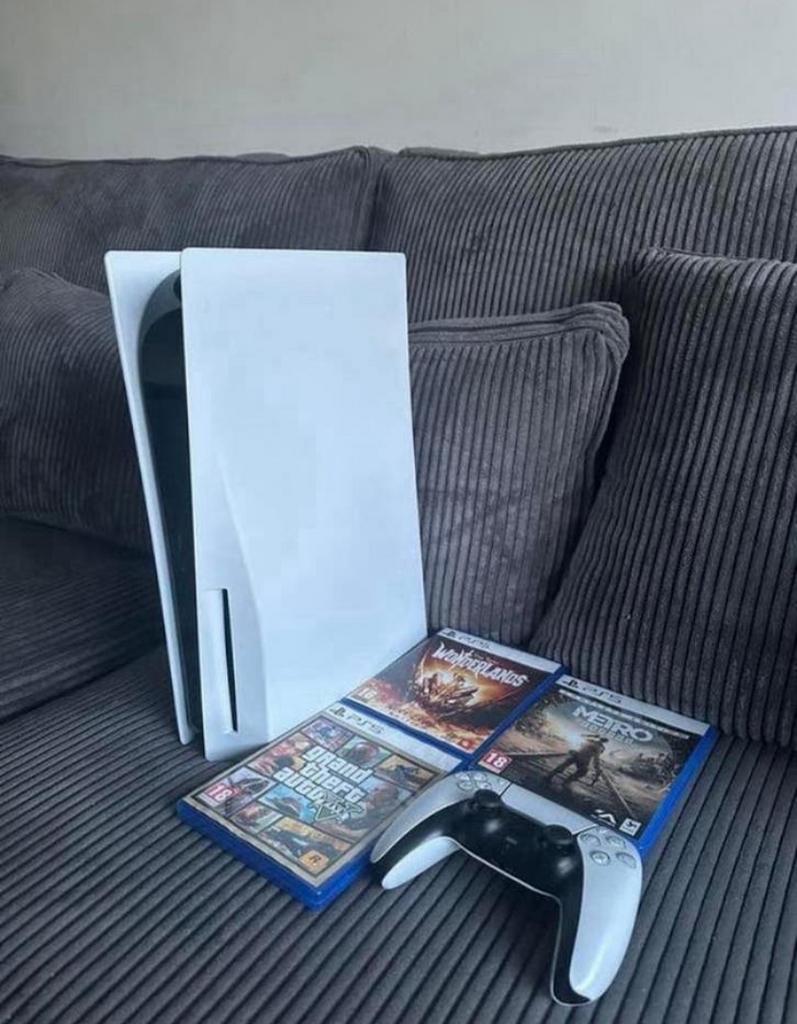 Ps5 disc, Ophalen of Verzenden, Zo goed als nieuw, Playstation 5