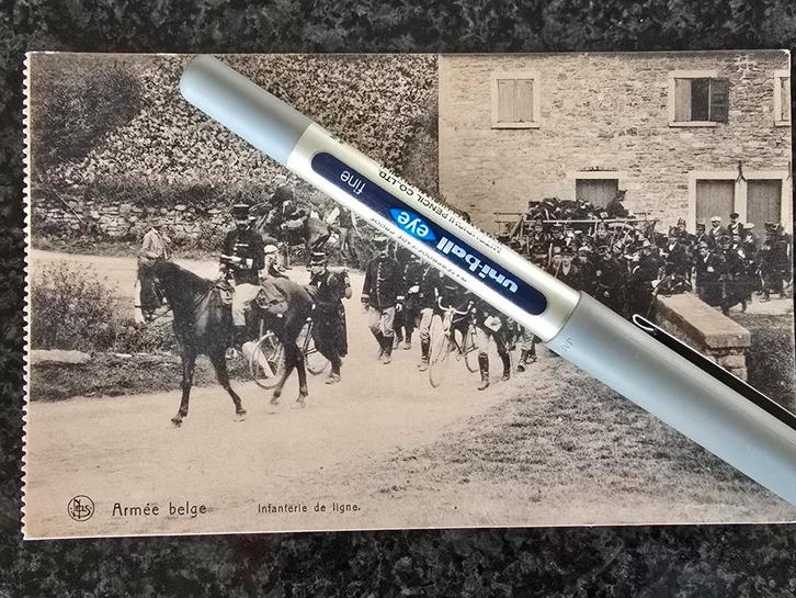 Armée Belge ABBL postkaart WO1 NELS infanterie, Verzamelen, Postkaarten | België, Ophalen