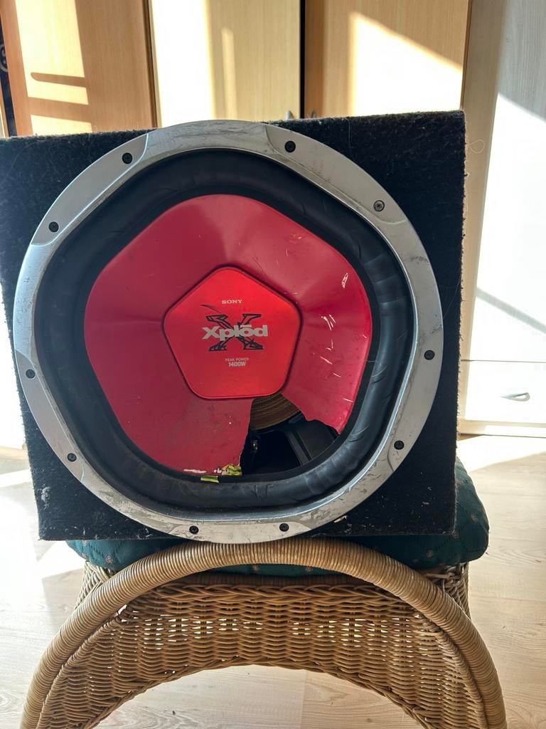 Sony box 1400 wat, Autos : Divers, Haut-parleurs voiture, Enlèvement, Comme neuf