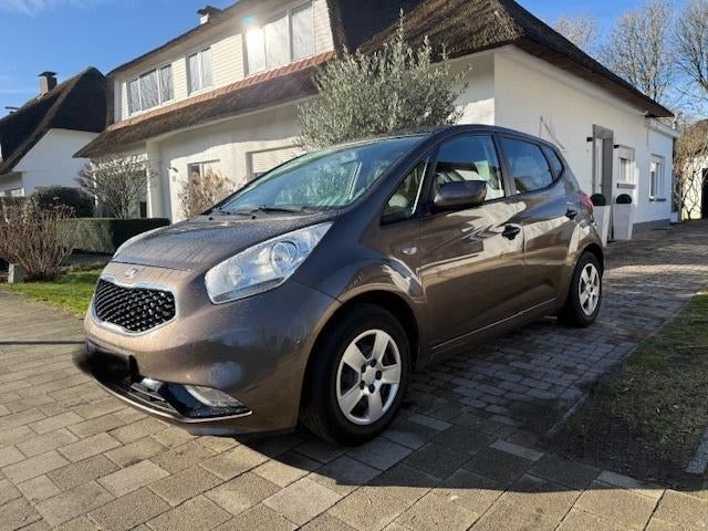 Kia Venga 1.4i *51000km *CAMERA *NAVI, Auto's, Kia, Navigatiesysteem, Bruin, Leder en Stof, Bedrijf