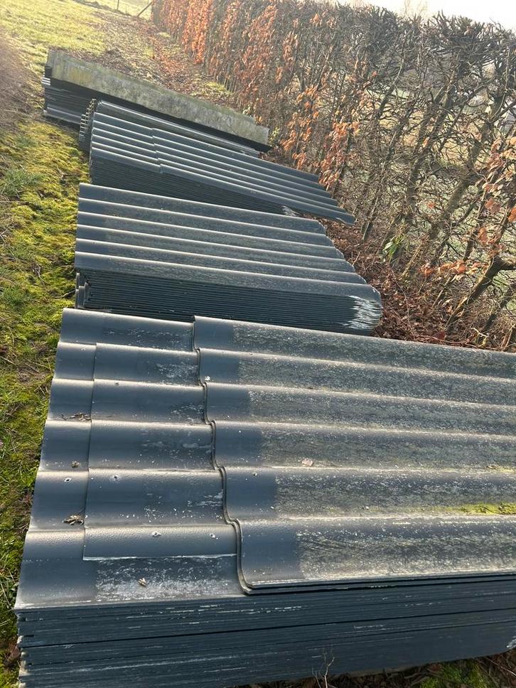 Golfplaten, Doe-het-zelf en Bouw, Dakpannen en Dakbedekking, Gebruikt, Golfplaat, Ophalen