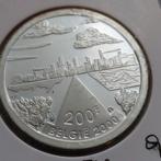 Zeldzaam! Munt / België / 200 Frank / 2000 VL Q.P / PROOF, Zilver, Ophalen of Verzenden, Losse munt, Zilver