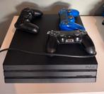PS4 Pro 1TB (CUH-7116B) + 3 controllers + 2 games, Games en Spelcomputers, Gebruikt, Ophalen of Verzenden, 1 TB, Pro