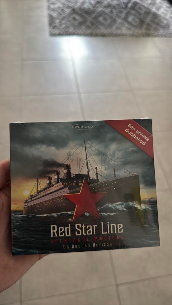 Red Star Line CD “NIEUW”, Ophalen, Zo goed als nieuw