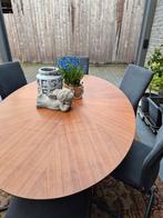 Mooie ovalen tafel met 6 stoelen van H&H, Huis en Inrichting, Tafels | Eettafels, Ophalen
