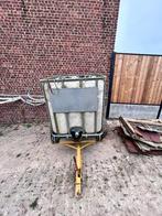 Réservoir d'eau 1000L sur chariot — Conteneur IBC, Jardin & Terrasse, 150 litres ou plus, Synthétique, Enlèvement, Utilisé