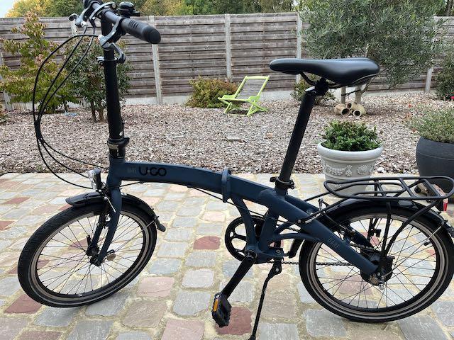 DARE U•GO i7 - VOUWFIETS 20", Vélos & Vélomoteurs, Vélos | Vélos pliables, Comme neuf, 20 pouces ou plus, Totalement pliable, Vitesses