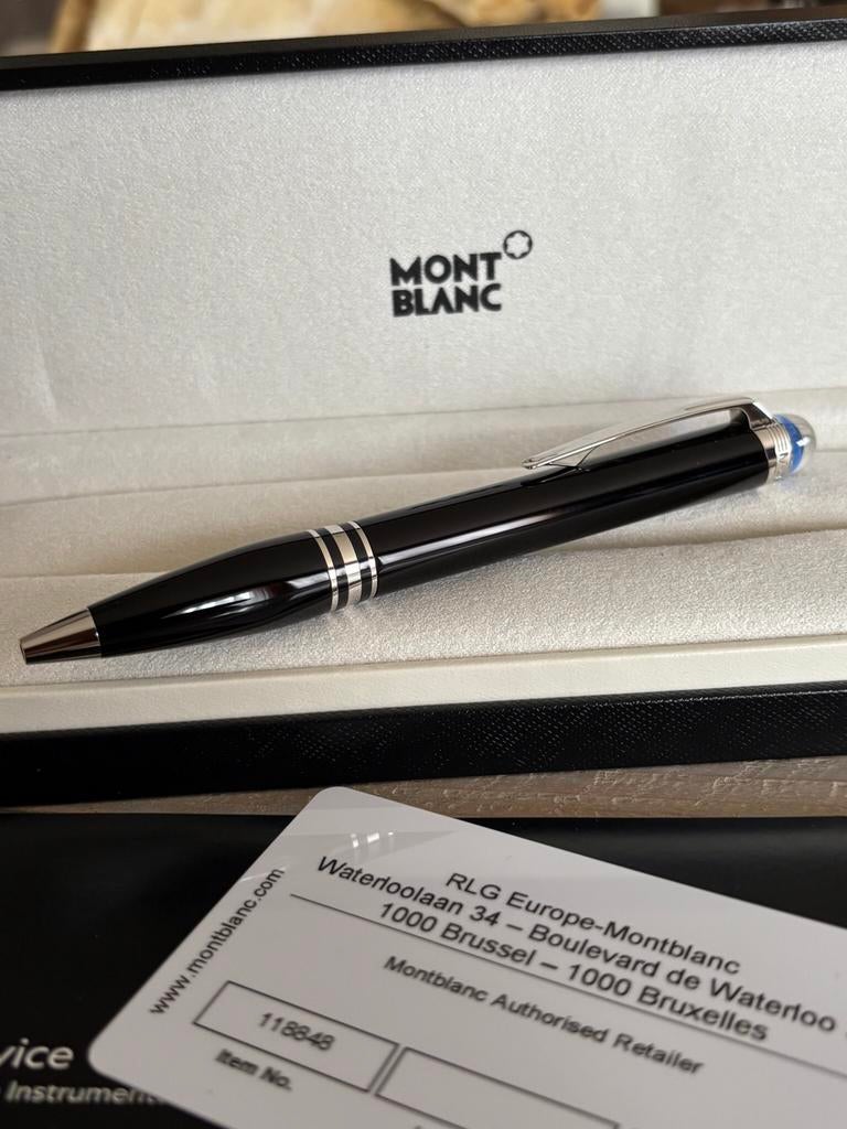 118848 Mont Blanc Starwalker Full set nieuw., Ophalen of Verzenden, Nieuw, Balpen, Mont Blanc