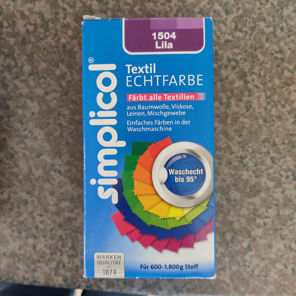 textielverf Simplicol kleur lila, Ophalen, Nieuw