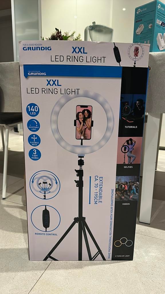 XXL Led ring light, Enlèvement, Comme neuf
