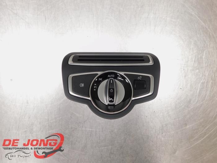 Licht Schakelaar van een Mercedes C-Klasse, Gebruikt, -, Ophalen of Verzenden, -