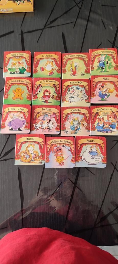 Lot de 15 mini livres