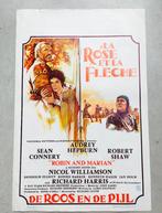 Robin des bois la Rose et la flèche "A HEPBURN ,SEAN CONNERY, Collections, Envoi, Comme neuf, Affiche