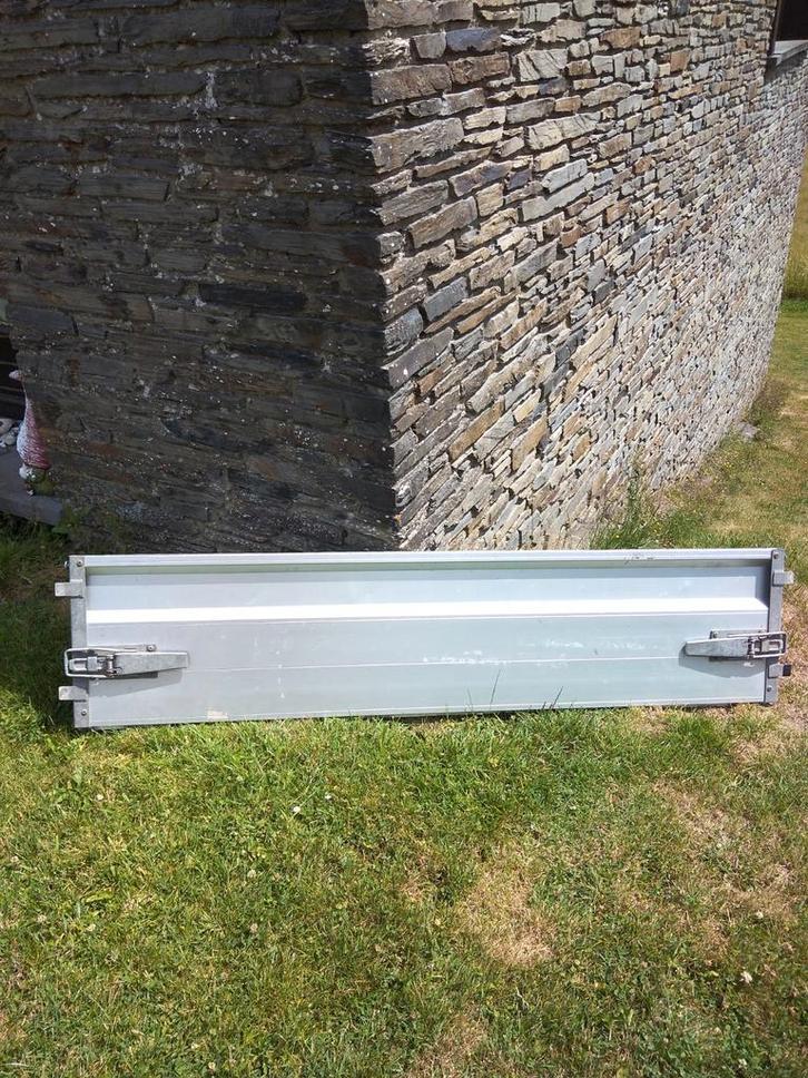 Aluminium butttape 1m75 cm, Auto diversen, Aanhangwagen-onderdelen, Zo goed als nieuw