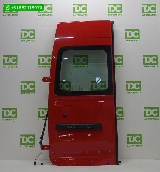 Renault Master ('10-'19) Achterdeur links met ruit rood H2, Arrière, Enlèvement ou Envoi, Renault, Utilisé