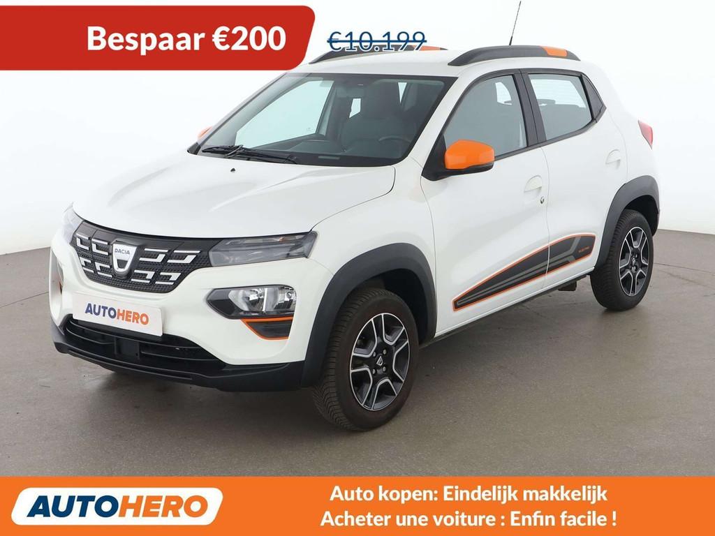 Dacia Spring electric drive 33 kW Comfort Plus (bj 2022), 4 zetels, Gebruikt, Zwart, 1045 kg