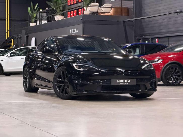 Tesla Model S PLAID - FULL SELF DRIVING ACTIVE - 1020HP - 21, Autos, Tesla, Entreprise, Achat, Model S, 4x4, ABS, Caméra de recul