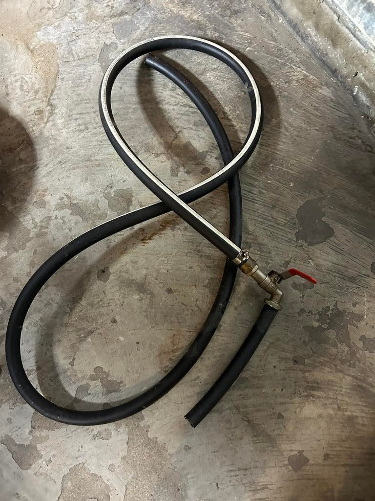 Mazout slang met kraan, Ophalen of Verzenden