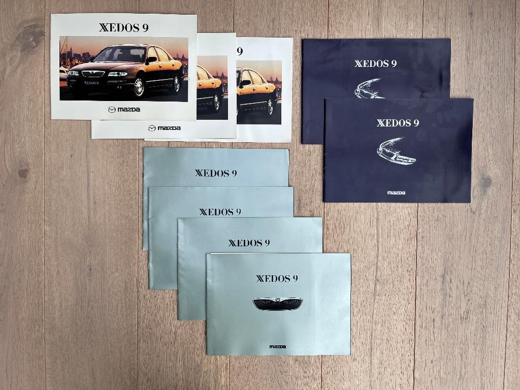 XEDOS 9 FOLDERS, Ophalen of Verzenden, Gelezen