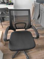 Bureaustoel, Huis en Inrichting, Ophalen, Gebruikt, Zwart, Bureaustoel