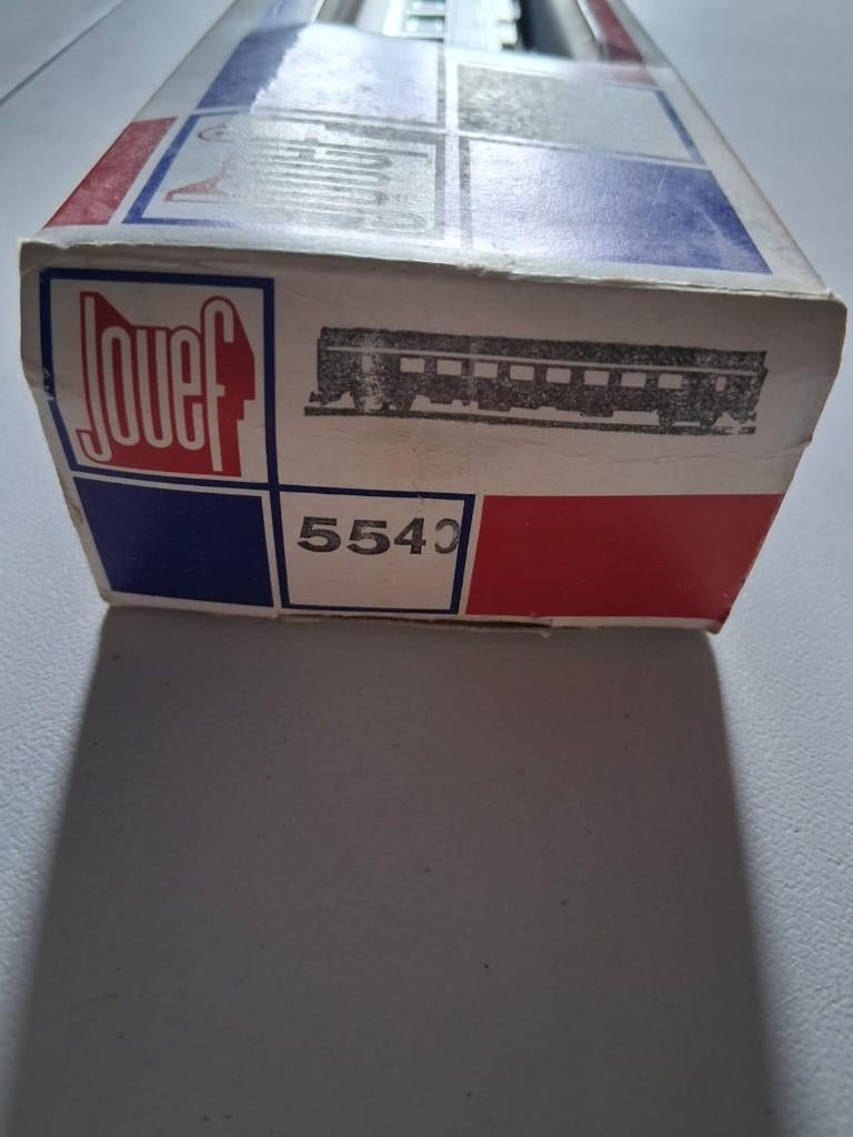 45 voitures à passagers Jouef 5540 TEE Inox PBA SNCF, Envoi, Utilisé, Jouef