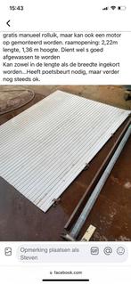 Gratis manuele rolluik, Ophalen, Gebruikt, 200 cm of meer, Wit