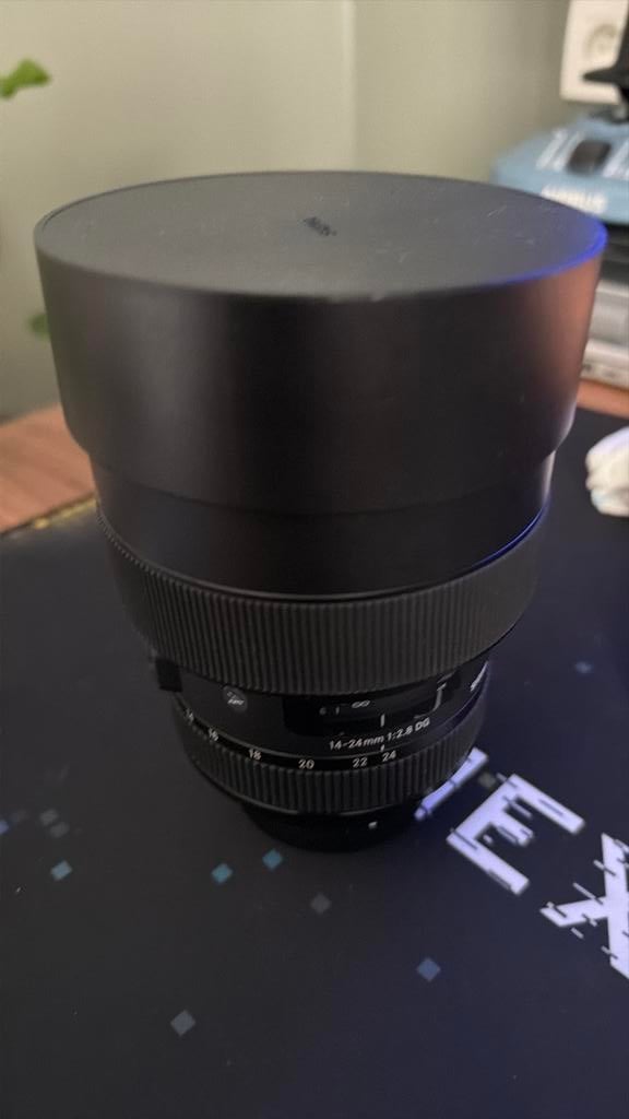 Nikon Sigma 14-24 mm, TV, Hi-fi & Vidéo, Photo | Lentilles & Objectifs, Enlèvement, Comme neuf