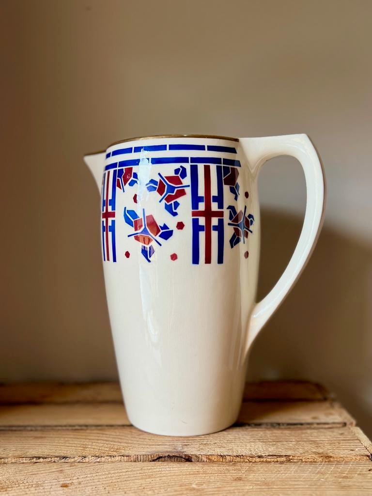 Lampetkan Badonviller Biarritz antieke Franse vaas art deco, Antiek en Kunst, Antiek | Vazen, Verzenden