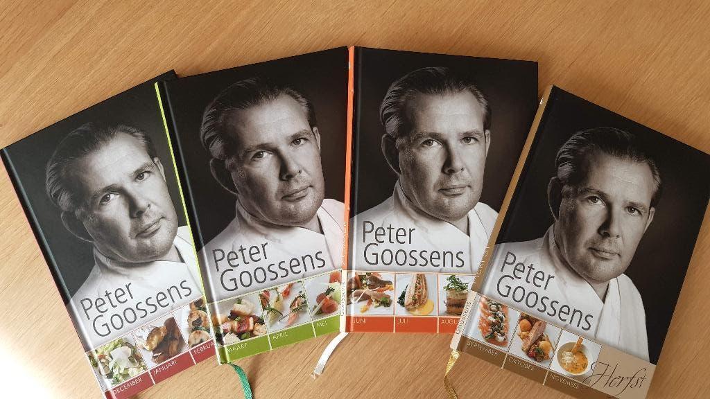 4 kookboeken De 4 seizoenen Peter Goossens, Boeken, Ophalen of Verzenden, Zo goed als nieuw, Peter Goossens, Hoofdgerechten