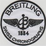 Breitling stoffen opstrijk patch embleem #2, Collections, Envoi, Neuf