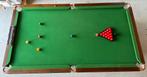 Medium snookertafel compleet (2m56 - 1m42), Enlèvement, Utilisé, Table de snooker