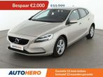 Volvo V40 2.0 D2 Kinetic (bj 2017), Auto's, Voorwielaandrijving, Gebruikt, Zwart, 1969 cc