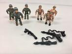 Military muscle men 6 st met assecoires, Ophalen of Verzenden, Zo goed als nieuw