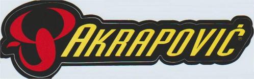 Akrapovic sticker #5, Motos, Accessoires | Autocollants, Envoi